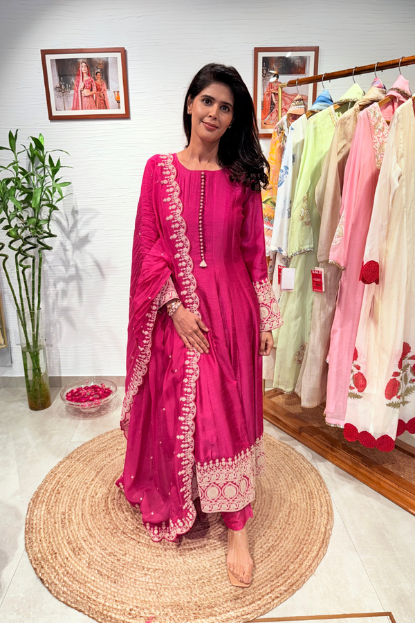 Pink Festive Suit