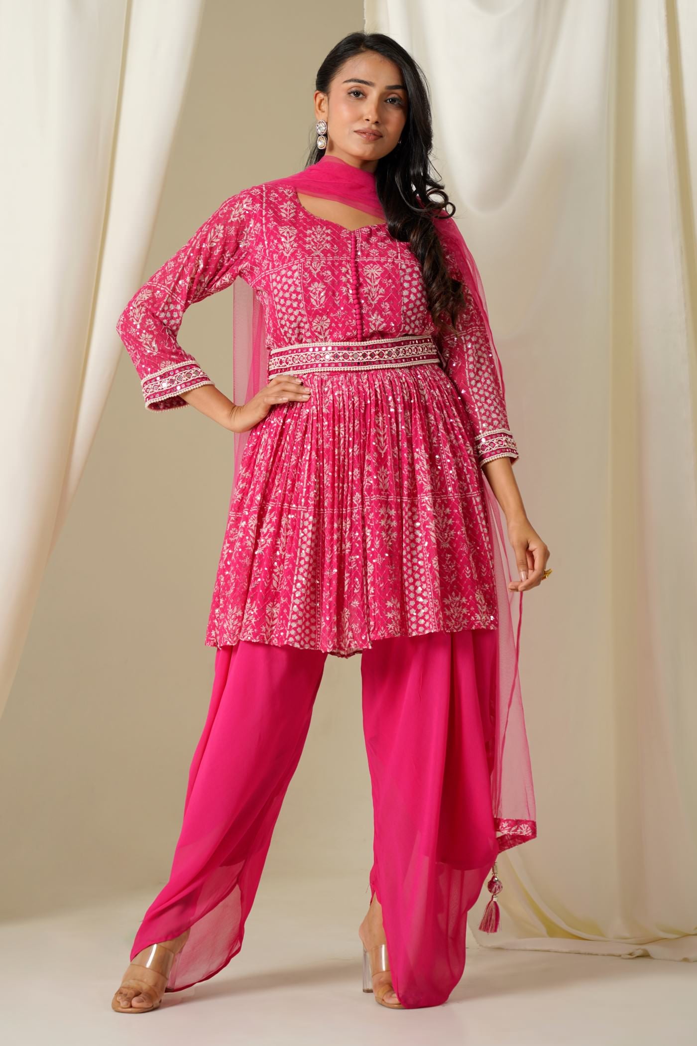 Fuschia clearance pink suit